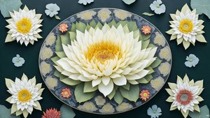 mandala: elementi di ninfee_01