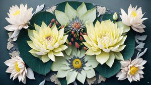 mandala: elementi di ninfee_02