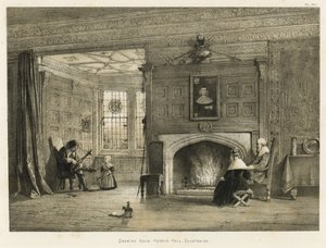 Salotto, Haddon Hall, Derbyshire