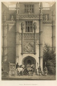 Portico, Montacute, Somerset