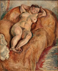 Nudo femminile sdraiato