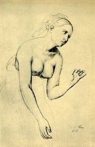 Donna semi-nuda, 1821