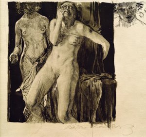 Studio di nudo per La vita