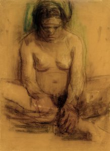 Nudo femminile seduto
