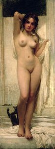 Donna che fa il bagno, 1901