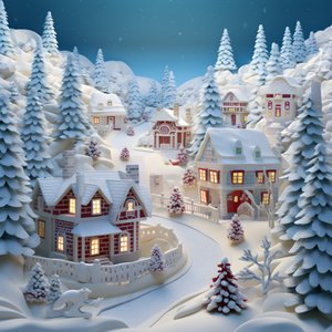 3D nevoso Natale 2