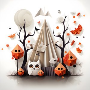 Biglietto di auguri per Halloween