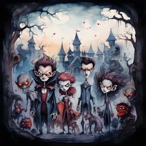 Halloween con vampiri e lupi mannari 1