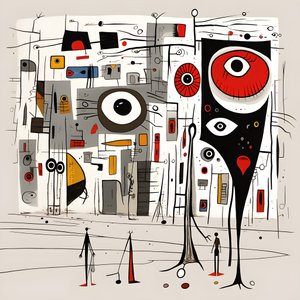 Illustrazioni surreali di Joan Miró 4