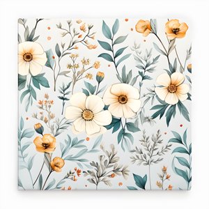 acquerello boho fiori selvatici 1