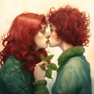 Phantaluna che bacia 1