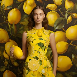 Vari motivi di limoni gialli 2