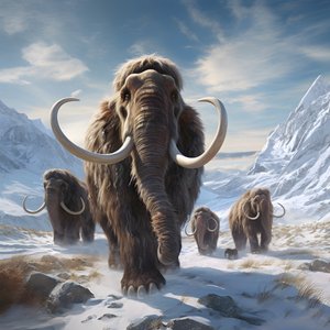 Mammut lanoso nella tundra 2