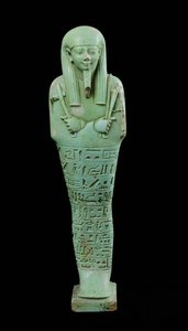 Figura Shabti (faience)