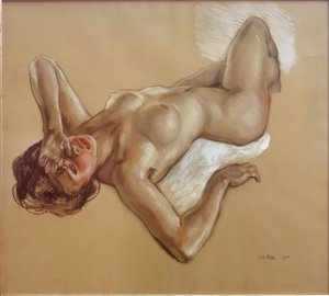 Nudo sdraiato (Alissa)