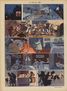 Vigilia di Natale. Illustrazione per Le Rire