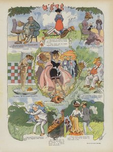 Estate. Illustrazione per Le Rire