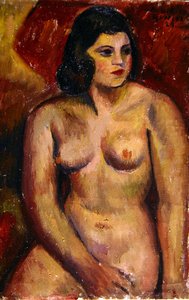 Studio di un nudo femminile