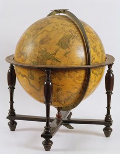 Globo celeste, 1636 (legno)