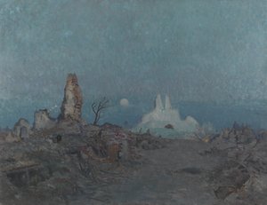 La strada affondata, Hangard, 1918