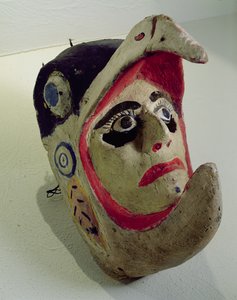 Maschera del guerriero aquila