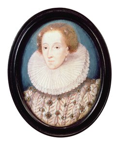 Miniatura della Regina Elisabetta I