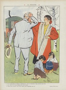 Il veggente. Illustrazione per Le Rire