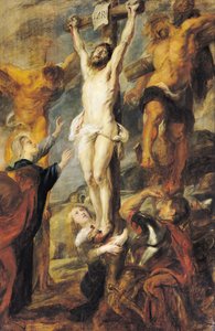 Cristo tra i due ladroni, c.1635