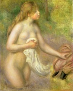 Nudo nel ruscello