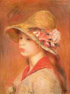 Giovane donna con cappello