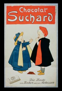 Poster pubblicitario per il cioccolato Suchard