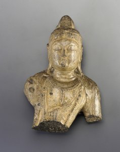 Piccolo busto di figura buddista