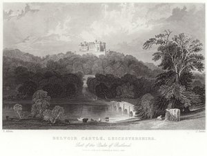 Castello di Belvoir nel Leicestershire