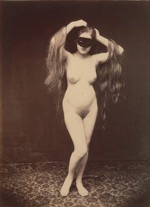 [Nudo femminile con maschera]