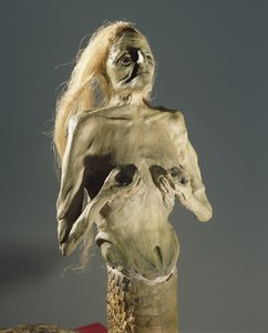 Creatura metà donna, metà serpente, progenie di Melusina, 1900