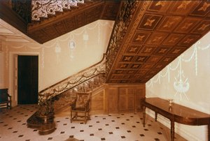 La scala, Claydon House, Buckinghamshire, metà XVIII secolo