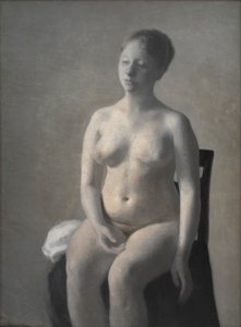 Modella femminile nuda, 1889