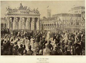Otto von Bismarck a Berlino nel 1871