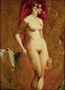 Nudo in piedi