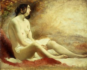 Studio di un nudo drappeggiato