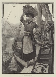 Una pescatrice di Lisbona