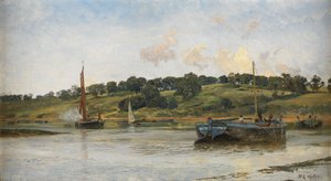 Chiatte sul Medway, 1977