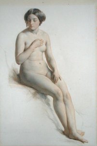 Studio di nudo di una ragazza