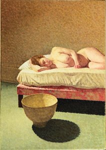 Nudo con ciotola