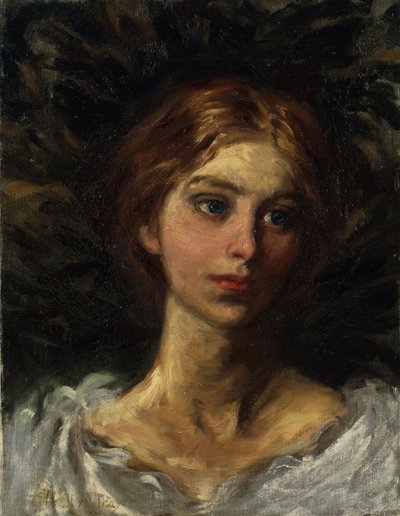 Ritratto di una Ragazza da Abbott Handerson Thayer