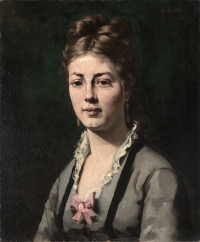 Ritratto di una donna da Abraham Archibald Anderson