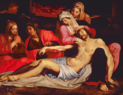 La lamentazione di Cristo da Abraham Janssens van Nuyssen