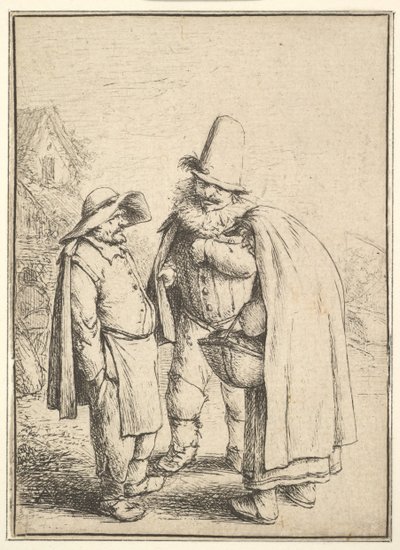 Figure grottesche, 1610-85 da Adriaen Jansz. van Ostade