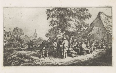 Festa contadina da Adriaen van Ostade