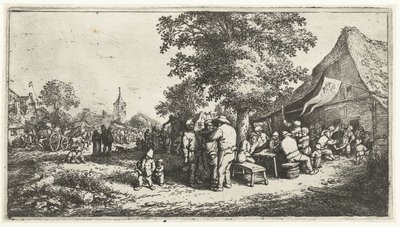 Festa contadina da Adriaen van Ostade